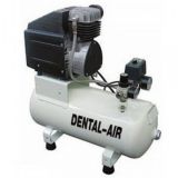 Dental Air 1/24/3-C - безмасляный воздушный компрессор с дополнительным звукоизолирующим сборным кожухом (100 л/мин) на 1 устано