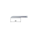 SGR-2 - микропилы для возвратно-поступательных движений (10 шт/уп), толщина лезвия 0,35 мм