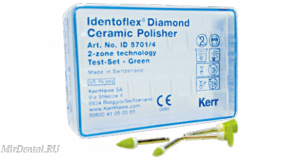 Набор алмазных полиров Identoflex Diamond Ceramic Polishers , 4 шт.