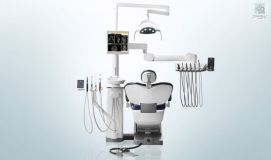 Стоматологическая установка FONA 2000 LW (New) верхняя подача,кресло врача в подарок